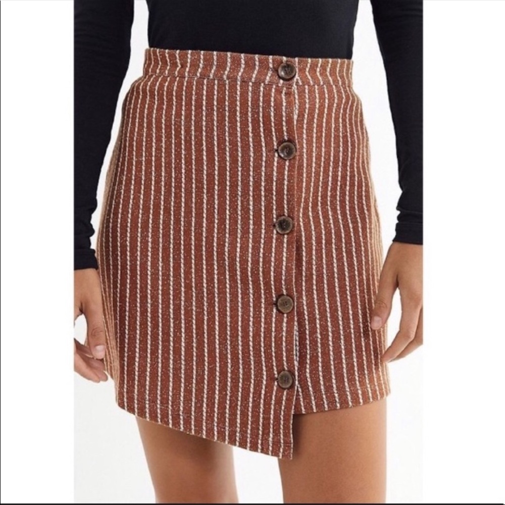Urban Outfitters Asymmetrical Stripe Skirt